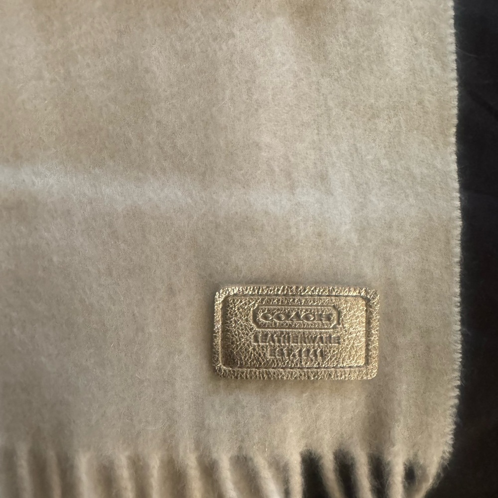 Coach Cashmere Scarf - Picture 3 of 5
